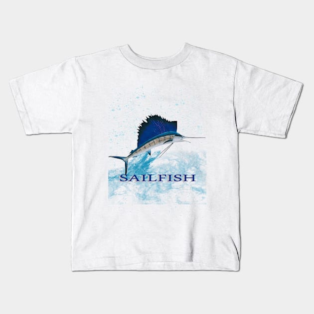 Sailfish by Orikall Kids T-Shirt by Orikall